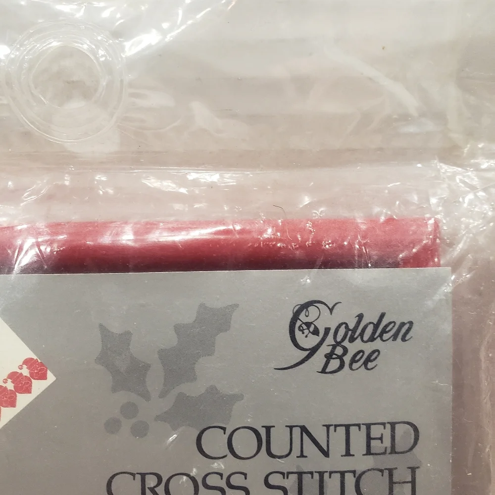 Vintage 1990 Golden Bee Holiday Cross Stitch Kits Lot Of 3 Sealed